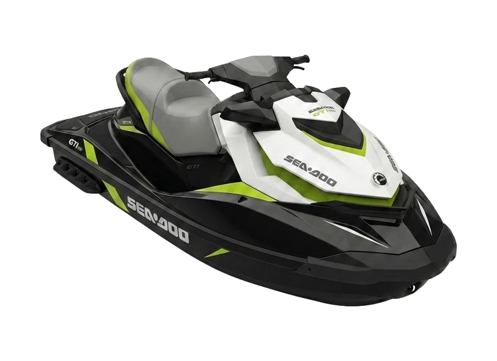 Sea-Doo GTI 130 SE Green jet ski in Korčula - Jet Wave